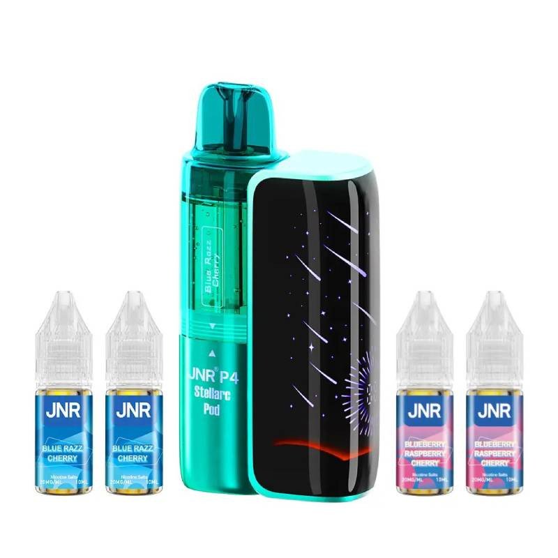 JNR P4 Stellarc 100K Disposable Vape 64ml 2% (100000 Puffs) JNR P4 Stellarc 100K Disposable Vape 64ml 2% (100000 Puffs)