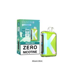 Miami Mint Olive Bar Luminous 20K Nicotine Free Disposable Vape