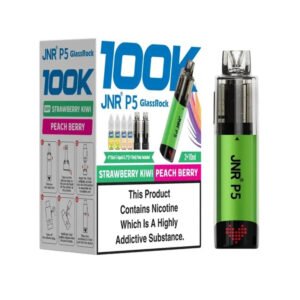 JNR P5 GlassRock 100K Disposable Vape 64ml 2% (100000 Puffs) - Image 4