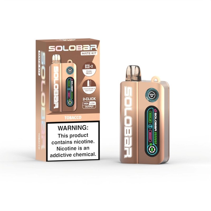Tobacco Solobar Mate 35K Disposable Vape Tobacco Solobar Mate 35K Disposable Vape