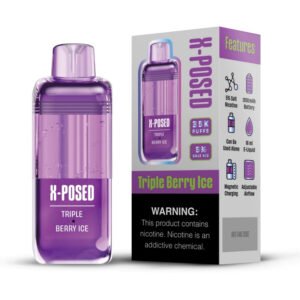 X-Posed 35K Disposable Pod 16ml 5% (35000 Puffs) - Image 3