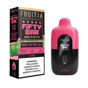 Fruitia X Fifty Bar 20K Disposable Vape 18ml 5% (20000 Puffs) - Image 13