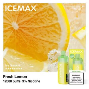 Icemax 12K Disposable Vape 10ml 3% (12000 Puffs) - Image 15
