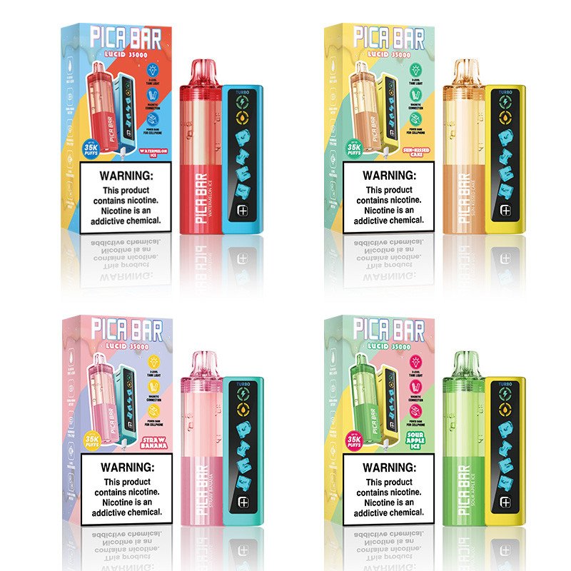 Pica Bar Lucid 35K Disposable Vape Kit 19ml 5% (35000 Puffs) Pica Bar Lucid 35K Disposable Vape Kit 19ml 5% (35000 Puffs)