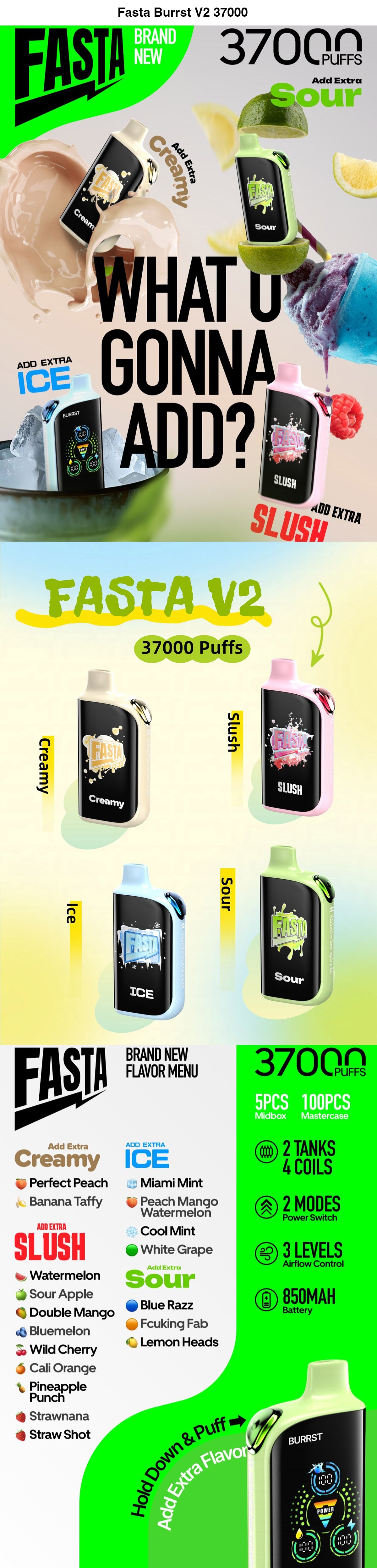 fasta burrst v2 37000 for sale