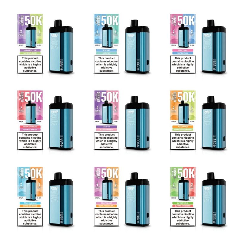 Dinner Lady 50K Disposable Vape 30ml 5% (50000 Puffs) Dinner Lady 50K Disposable Vape 30ml 5% (50000 Puffs)