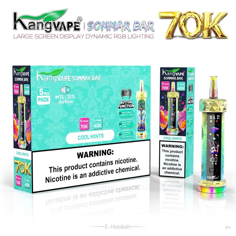 (10-PACK) Kangvape Sommar Bar 70K Disposable Vape (10-PACK) Kangvape Sommar Bar 70K Disposable Vape