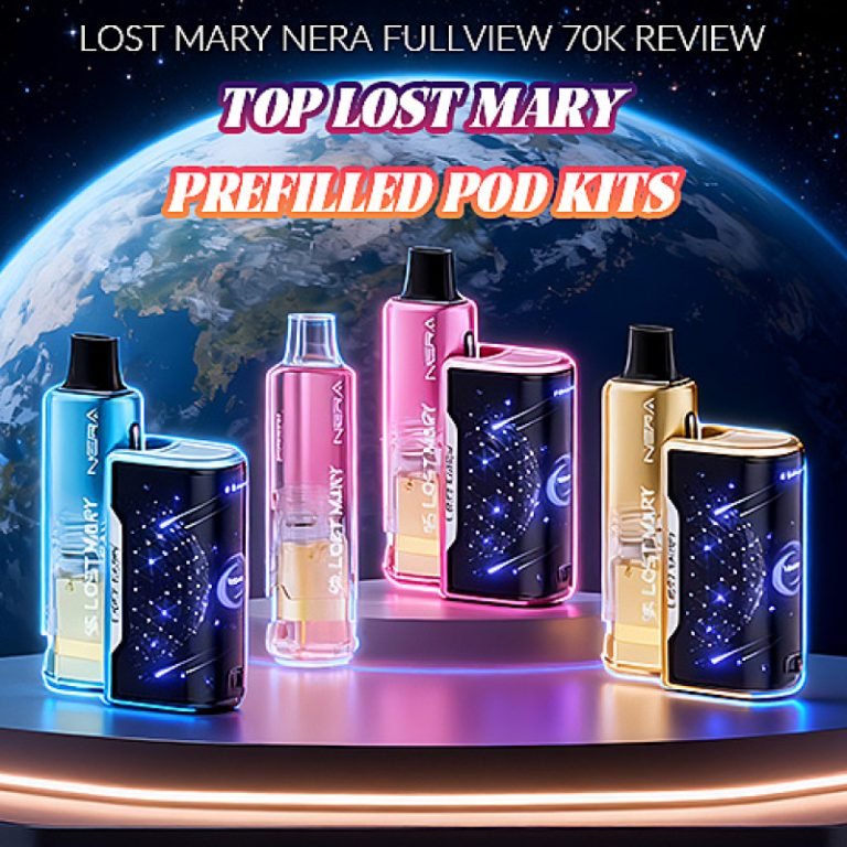Lost Mary Nera Fullview 70K Review – Top Prefilled Pod Kits