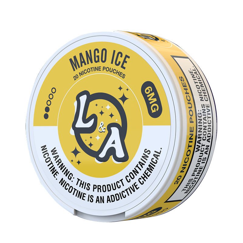 L&A Mango Ice Nicotine Pouches L&A Mango Ice Nicotine Pouches