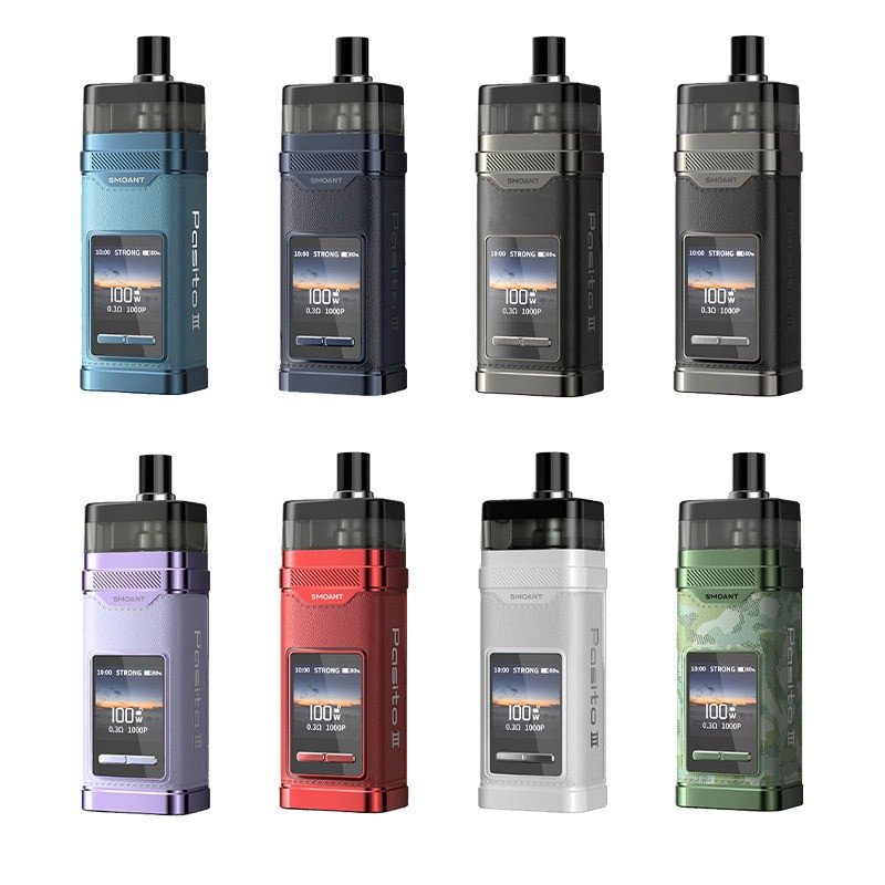 Smoant Pasito 3 Pod Mod Kit 2800mAh 100W Smoant Pasito 3 Pod Mod Kit 2800mAh 100W