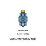 Uwell Valyrian 4 Sapphire Blue