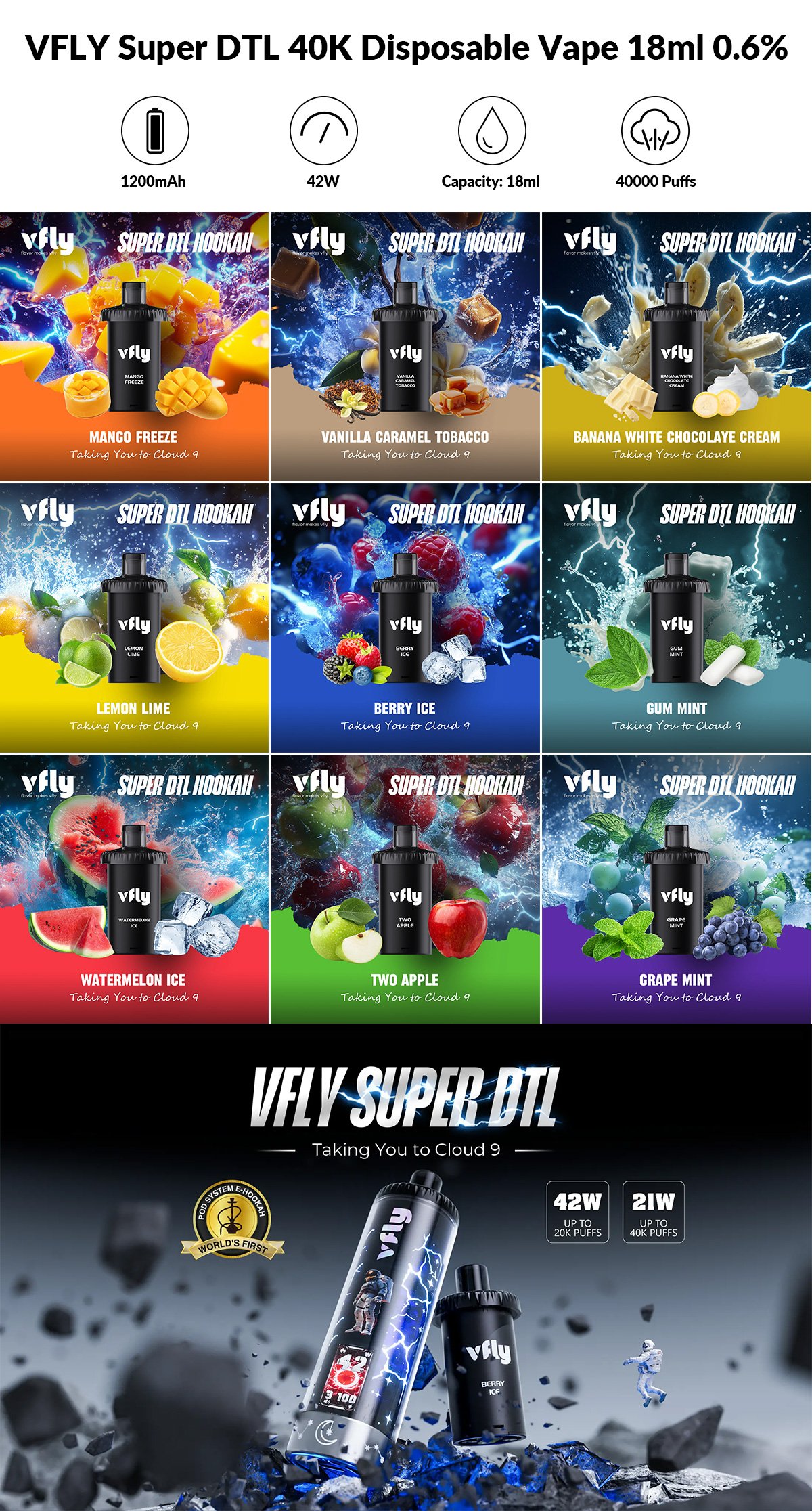vfly super dtl 40k for sale