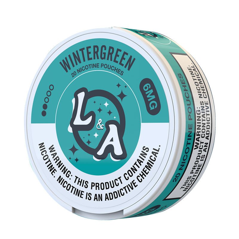 L&A Wintergreen Nicotine Pouches L&A Wintergreen Nicotine Pouches
