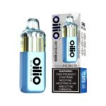 Blue Razz Ice Lookah Oilio Meteor Pod