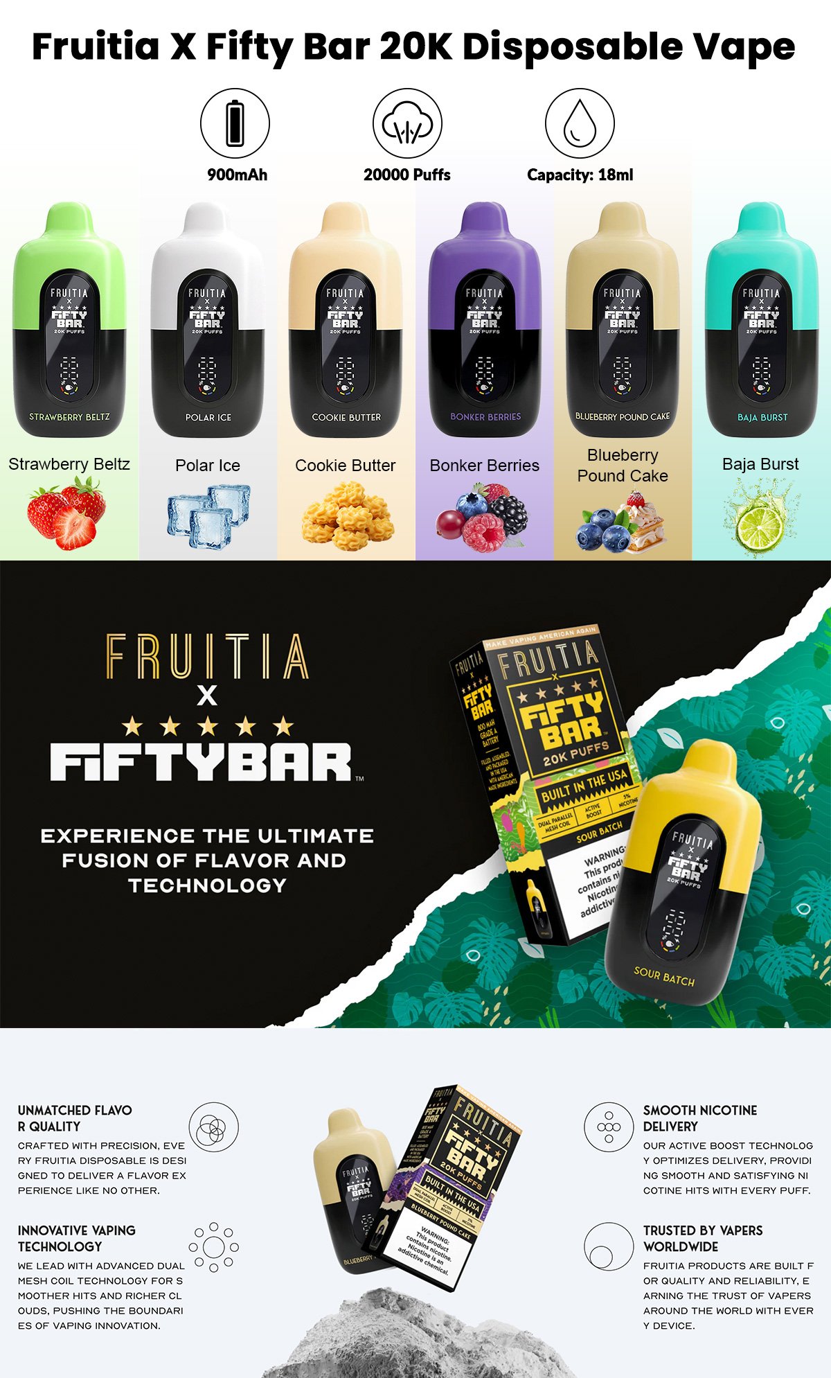 fruitia x fifty bar 20k hot sale fruitia x fifty bar 20k hot sale