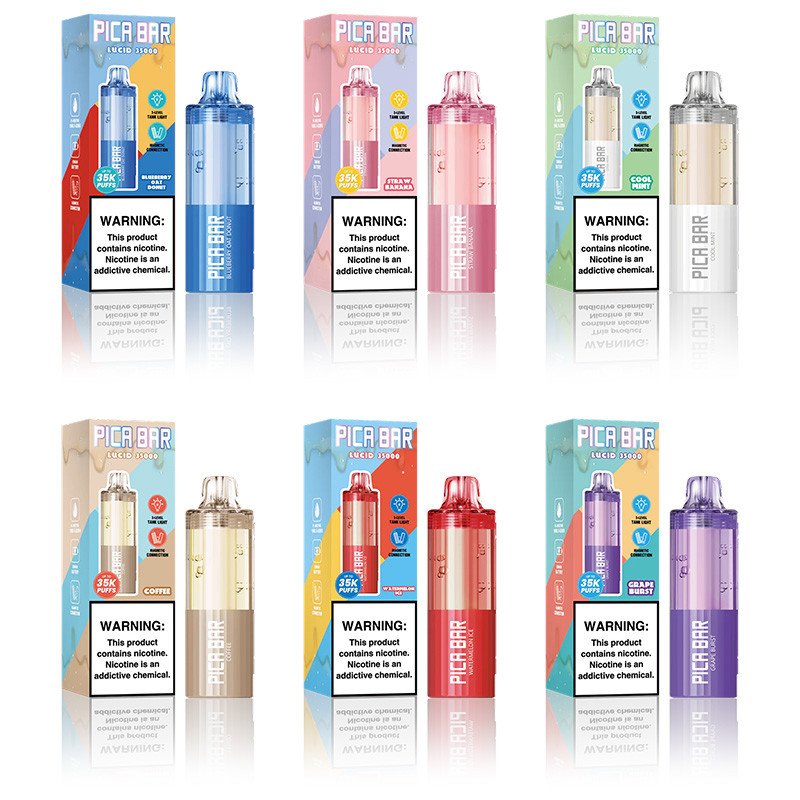 Pica Bar Lucid 35K Disposable Pod 19ml 5% Pica Bar Lucid 35K Disposable Pod 19ml 5%