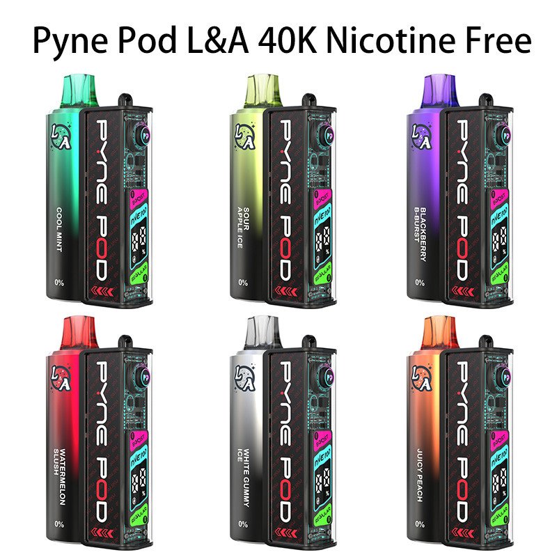Pyne Pod L&A 40K Nicotine Free Disposable Vape 0% (40000 Puffs) Pyne Pod L&A 40K Nicotine Free Disposable Vape 0% (40000 Puffs)