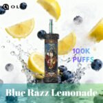 Blue Razz Lemonade Olit Hookalit Plus 100K