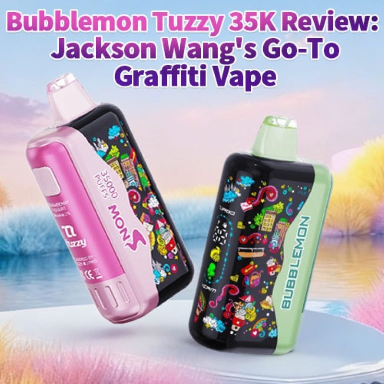 Bubblemon Tuzzy 35K Review: Jackson Wang’s Go-To Graffiti Vape