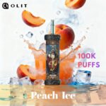 Peach Ice Olit Hookalit Plus 100K