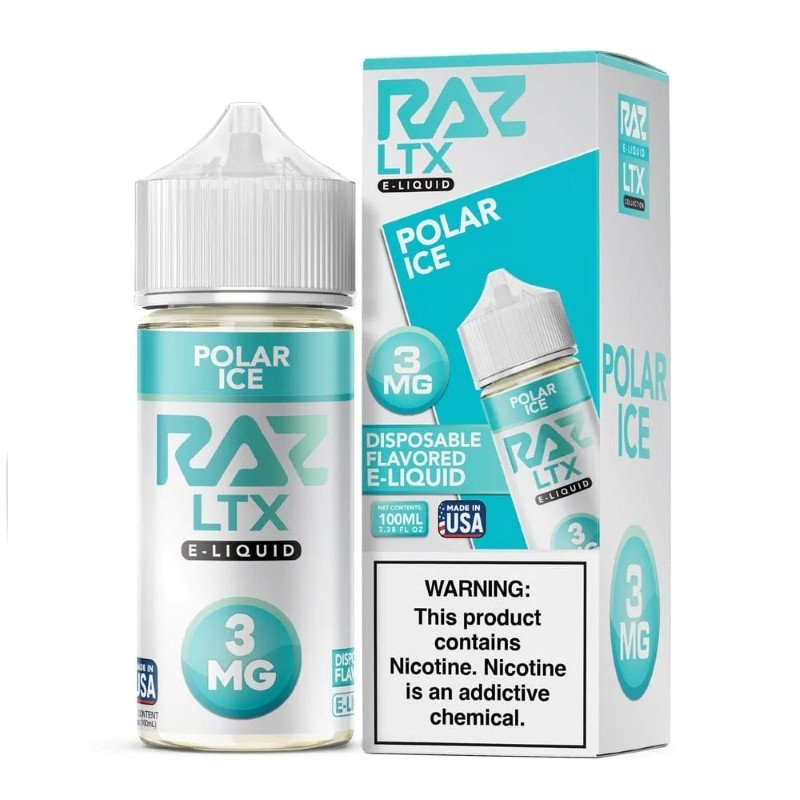 Pod Juice X RAZ LTX Polar Ice E-juice 100ml Pod Juice X RAZ LTX Polar Ice E-juice 100ml
