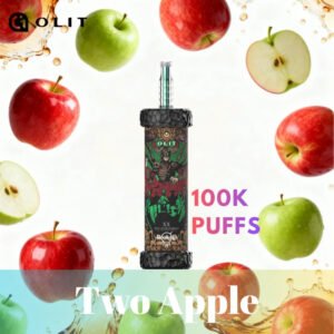 Two Apple Olit Hookalit Plus 100K
