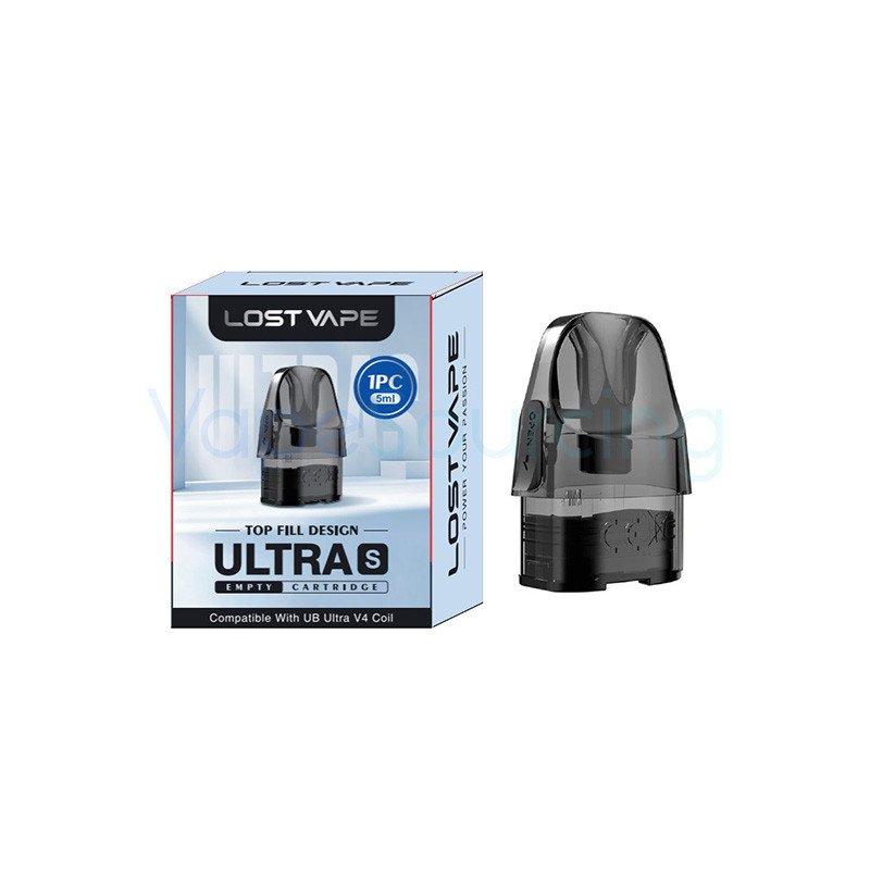 Lost Vape Ultra S Empty Pod Cartridge 5ml (1pc/pack) Lost Vape Ultra S Empty Pod Cartridge 5ml (1pc/pack)