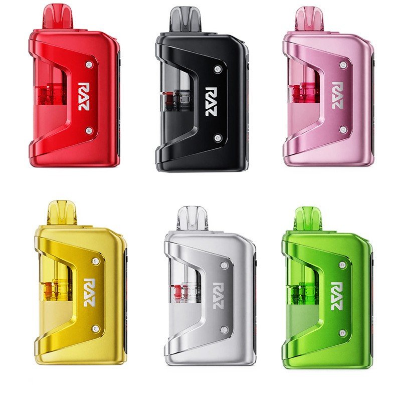RAZ Vue 50K Disposable Vape Kit 13ml 5% (50000 Puffs) RAZ Vue 50K disposable vapes in six colors