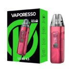 Sheer Red Vaporesso Luxe X3