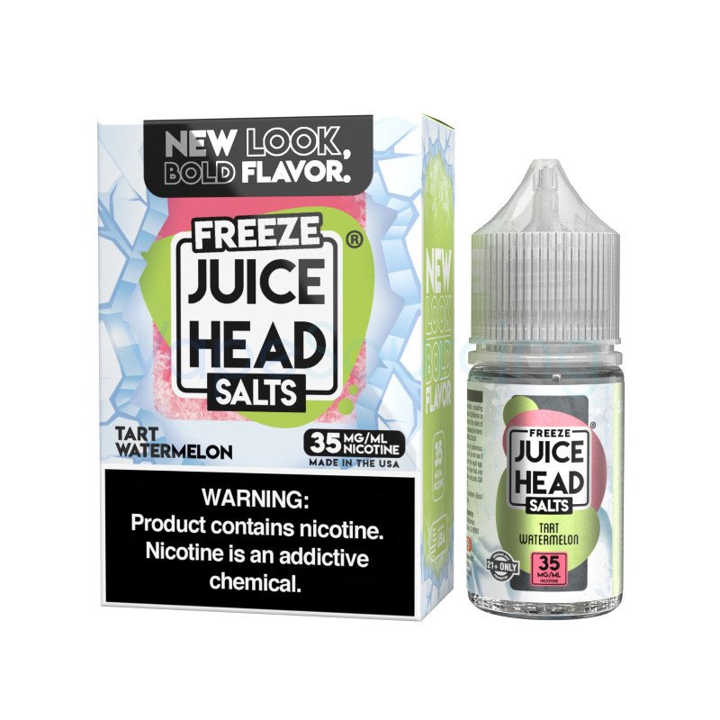 Juice Head Salts Freeze Tart Watermelon E-juice 30ml Juice Head Salts Freeze Tart Watermelon E-juice 30ml
