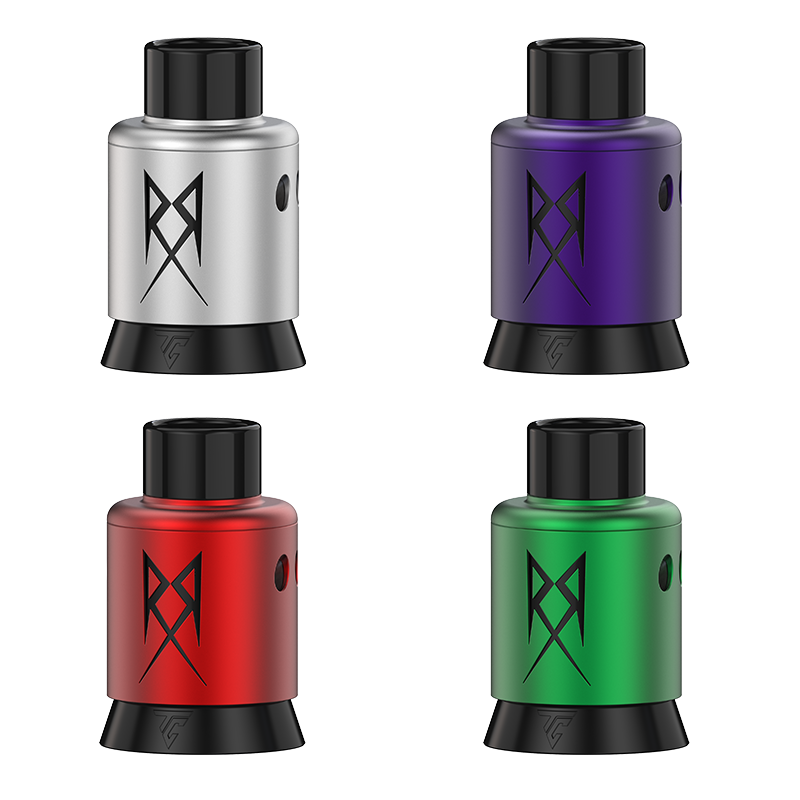 Thunder Cloud X GrimmGreen Recoil R3 Single Coil RDA 24mm Thunder Cloud X GrimmGreen Recoil R3 Single Coil RDA 24mm