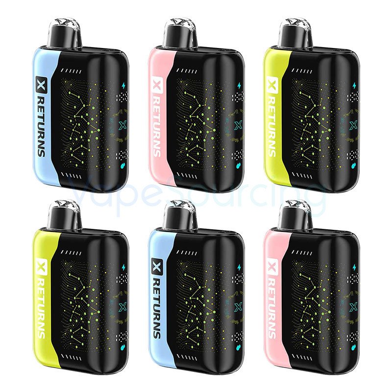 X Returns GB25000 Disposable Vape 18ml 5% (25K Puffs) X Returns GB25000 Disposable Vape 18ml 5% (25K Puffs)