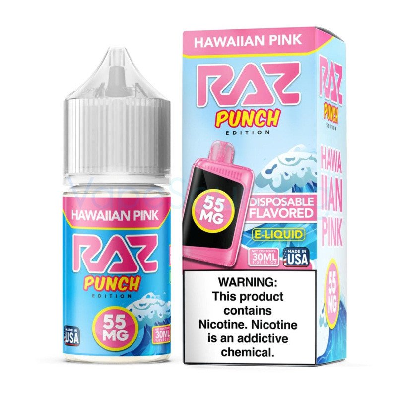 Pod Juice X Raz Punch Edition Salts Hawaiian Pink E-juice 30ml Pod Juice X Raz Punch Edition Salts Hawaiian Pink E-juice 30ml
