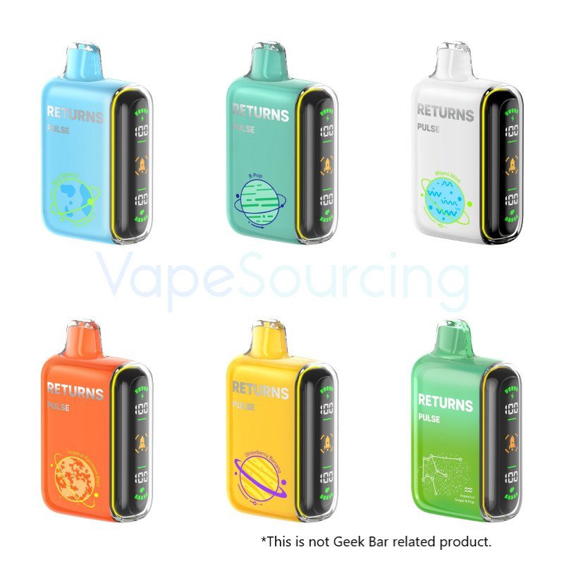 Pulse Returns 15K Disposable Vape 5% (15000 Puffs) Pulse Returns 15K Disposable Vape 5% (15000 Puffs)