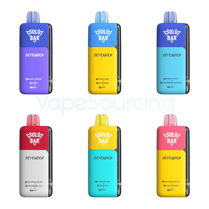 Solobar Defender 40K Disposable Vape 5% Solobar Defender 40K Disposable Vape 5%
