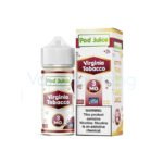 Pod Juice Virginia Tobacco E-juice 100ml