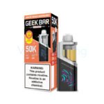 White Peach Raspberry Geek Bar Clio Platinum Pod