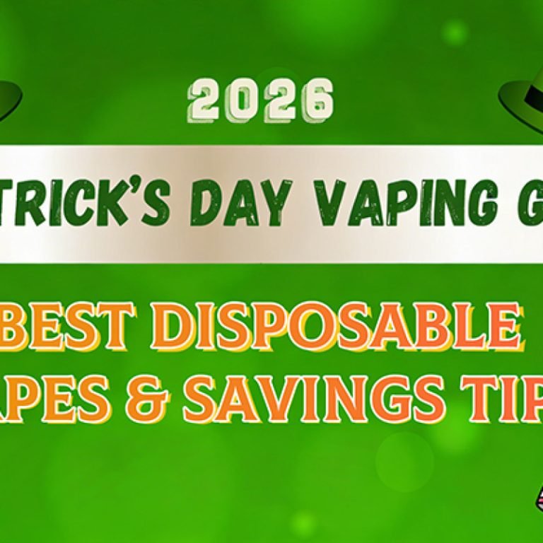 2026 St. Patrick’s Day Vaping Guide: Best Disposable Vapes & Savings Tips