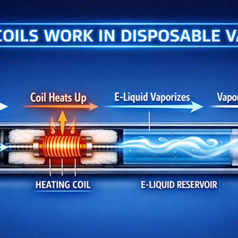 How Coils Work in Disposable Vapes