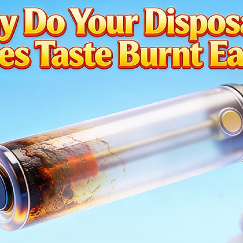Why Do Your Disposable Vapes Taste Burnt Early? Expert Tips to Save Your Clouds