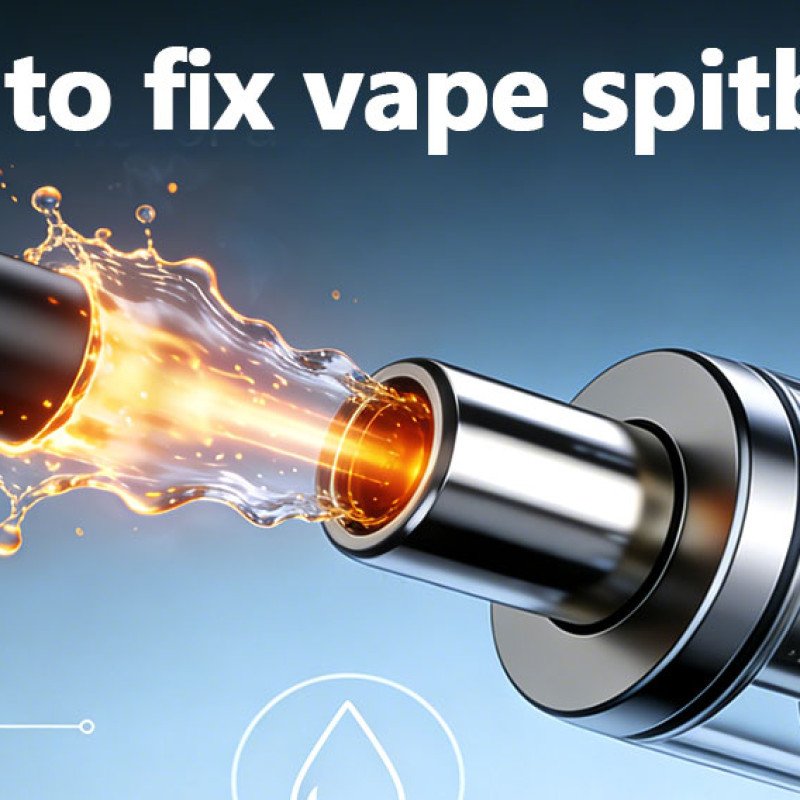 how to fix vape spitback