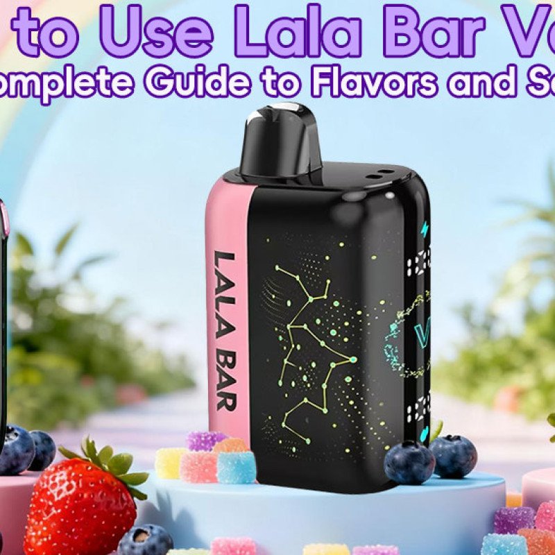 how to use lala bar vape