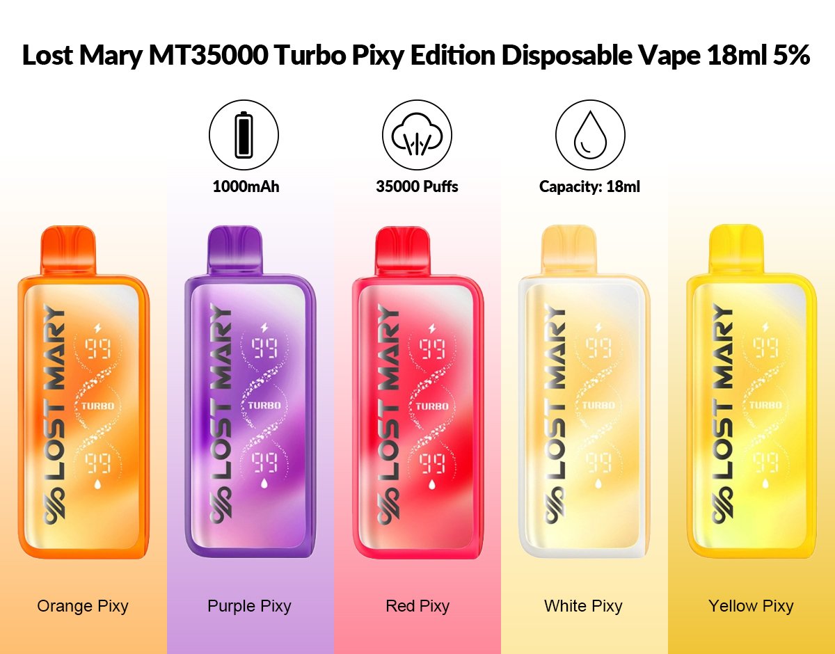 lost mary mt35000 turbo pixy edition lost mary mt35000 turbo pixy edition