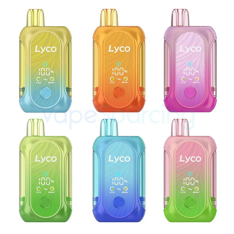Lyco Mini Box 50K By SMOK Nicotine Edition Disposable Vape 20ml 5% (50000 Puffs) Lyco Mini Box 50K By SMOK Nicotine Edition Disposable Vape 20ml 5% (50000 Puffs)