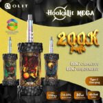 Olit Hookalit Mega 200K Disposable Hookah Head 80ml 0.35% (200000 Puffs)