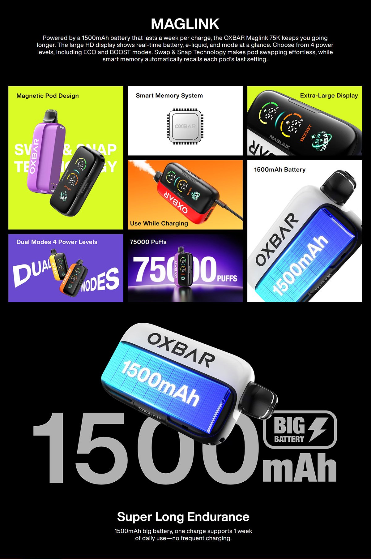 oxbar maglink 75k hot sale oxbar maglink 75k hot sale