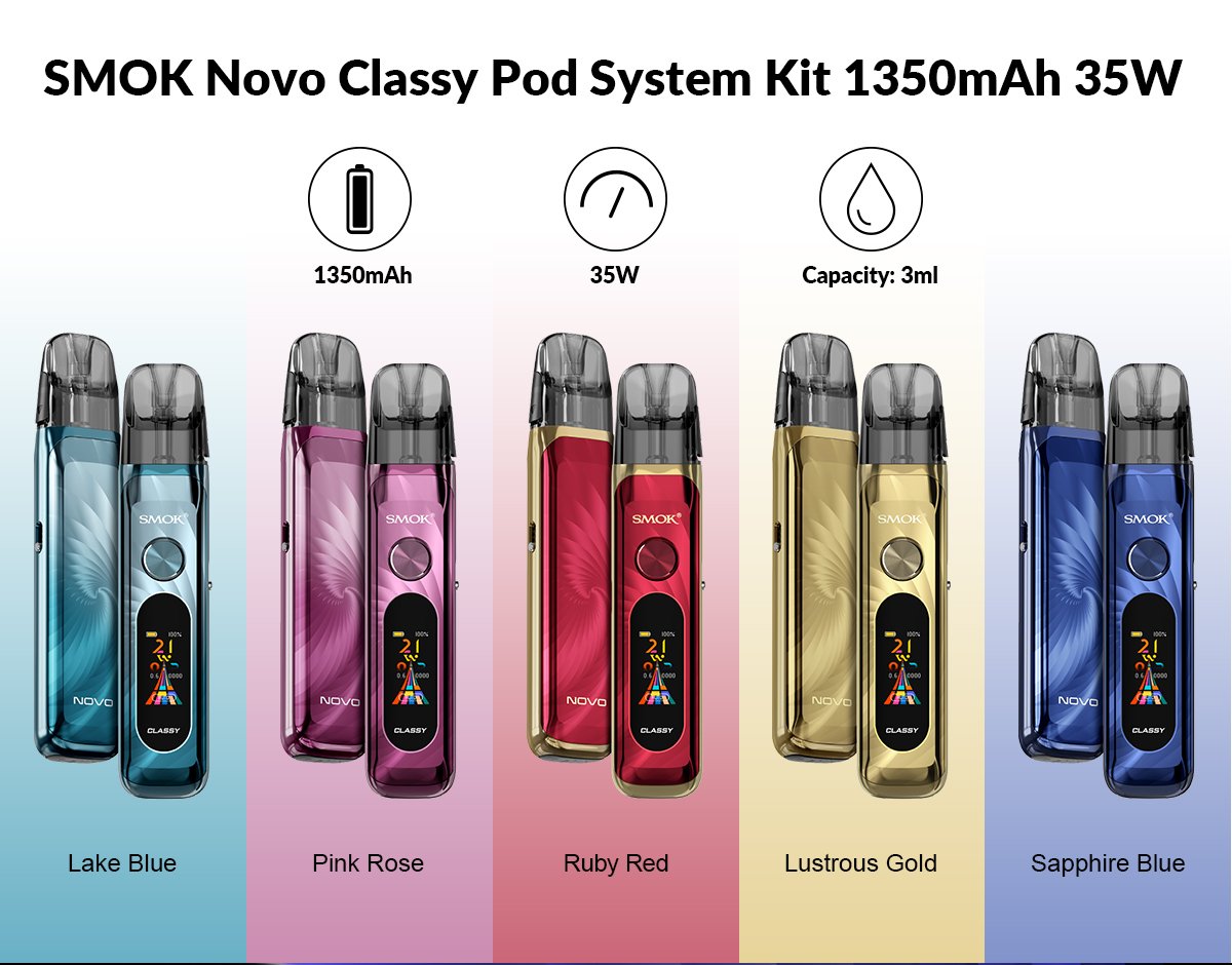 smok novo classy pod system kit