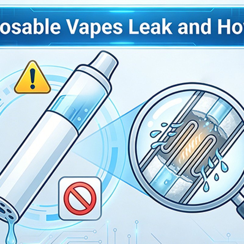 Why Disposable Vapes Leak and How to Fix It? 2026 Troubleshooting Guide