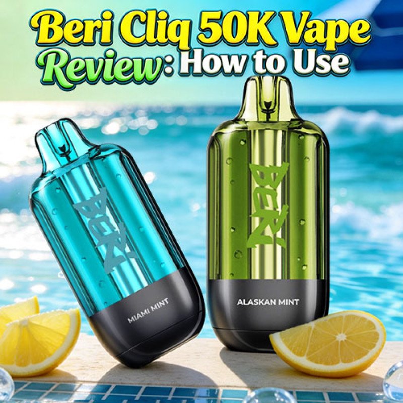 Beri Cliq 50K Vape Review – How to Use