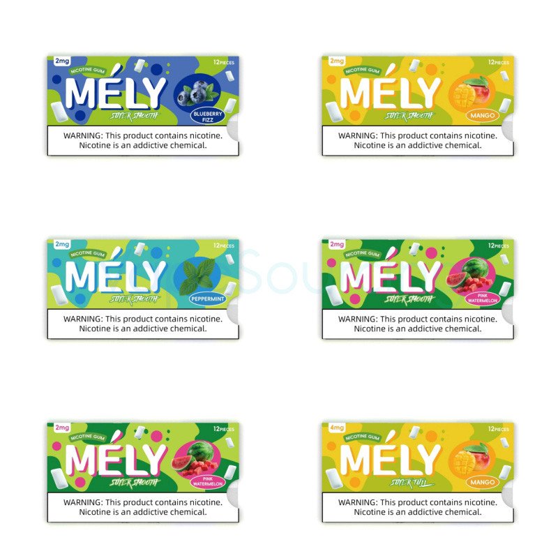 Mely Nicotine Gum Mely Nicotine Gum
